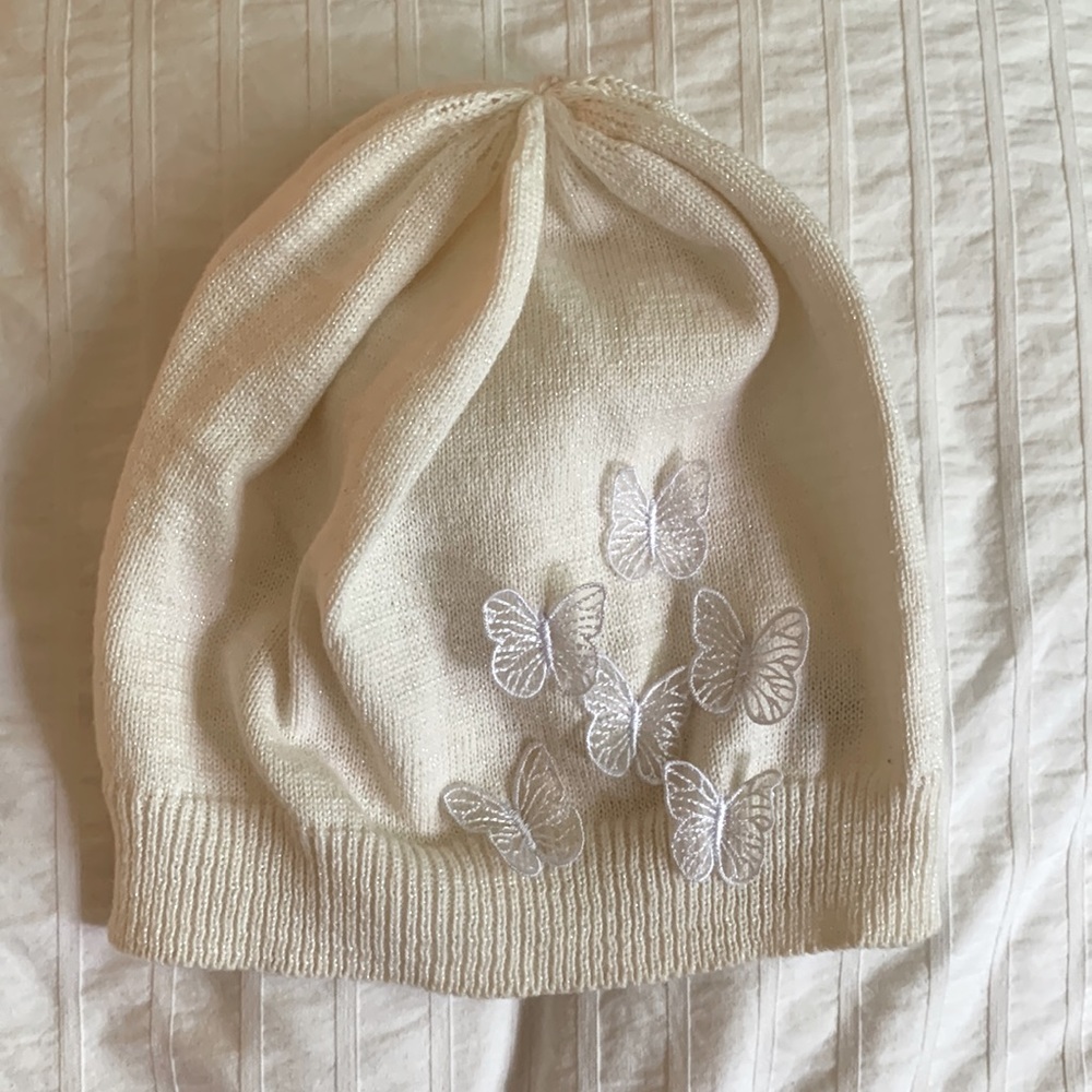 H&M butterfly winter hat